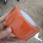 Turuncu PVC Tamir Bandı Bina Elektrik Sıhhi Tesisat Yüksek Kalite 50mm 33m Rulo